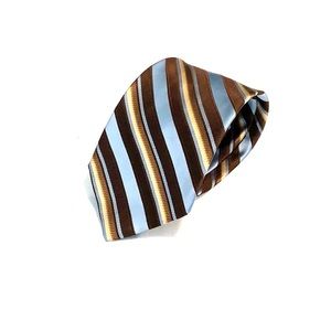 Nicole Miller New York Striped Silk Tie NWOT